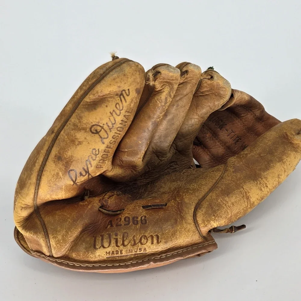 Vintage Ryne Duren Wilson Baseball Glove Model A2966 NY Yankees USA Youth 1950s